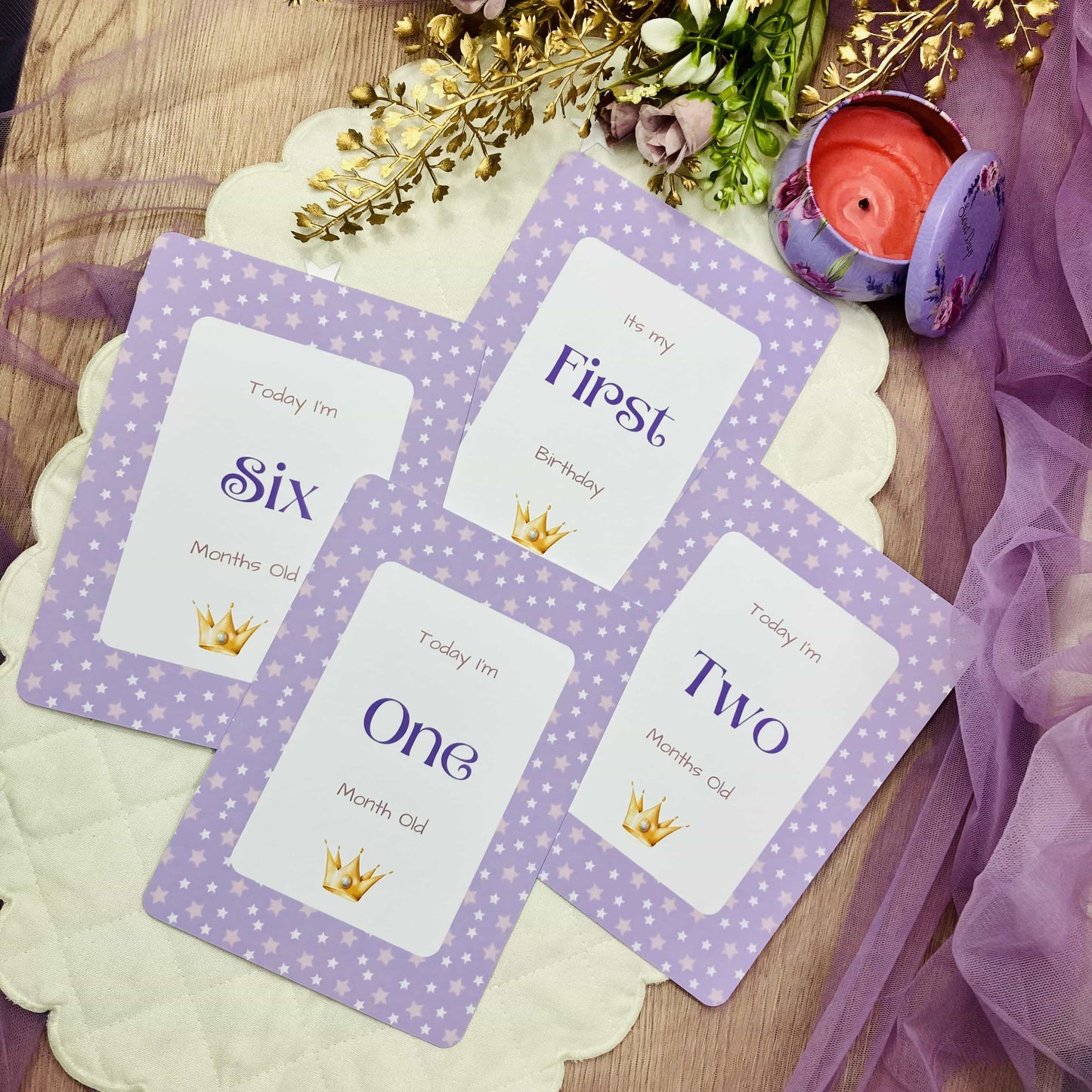 Golden Crown Milestone Cards