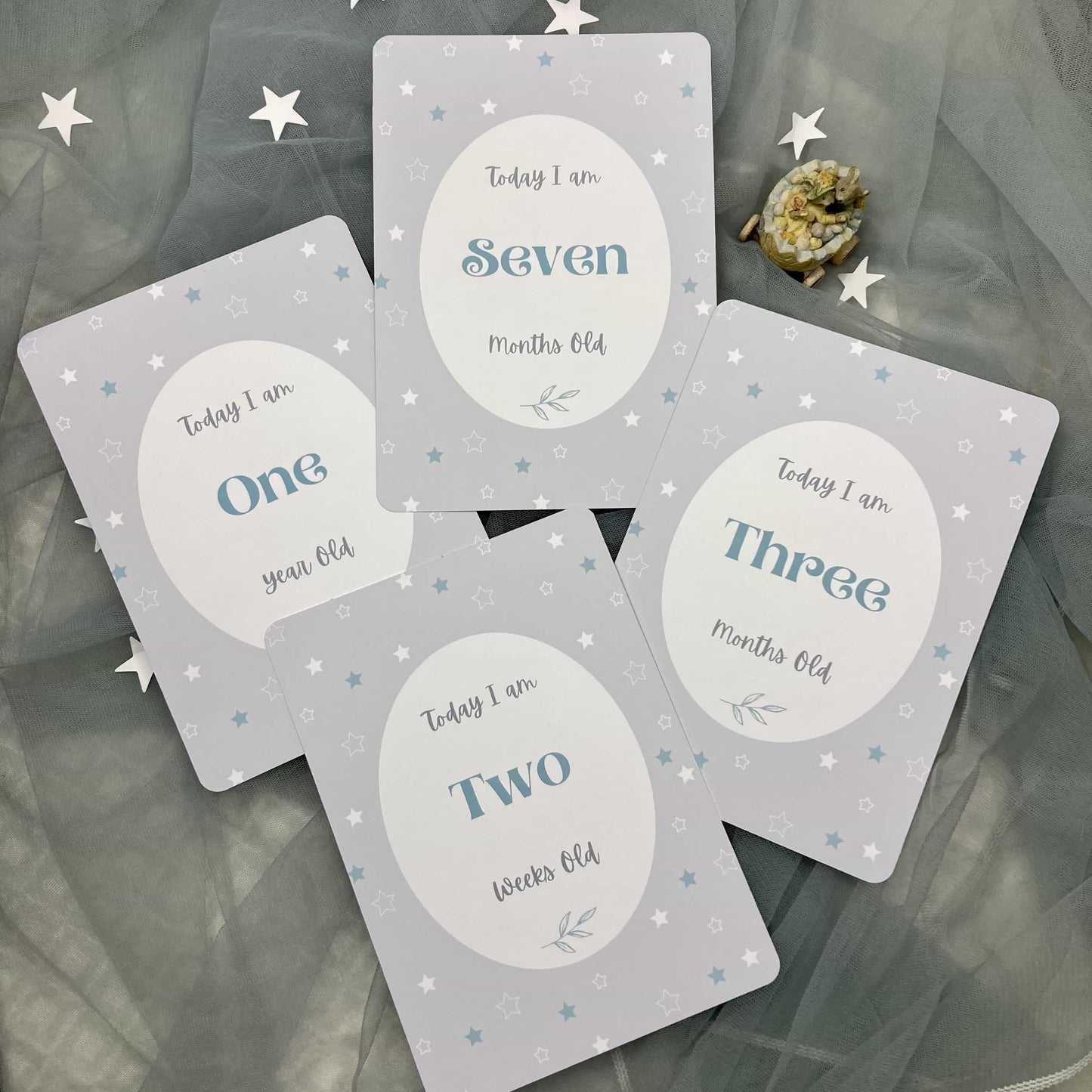 Grey Star Milestone Cards
