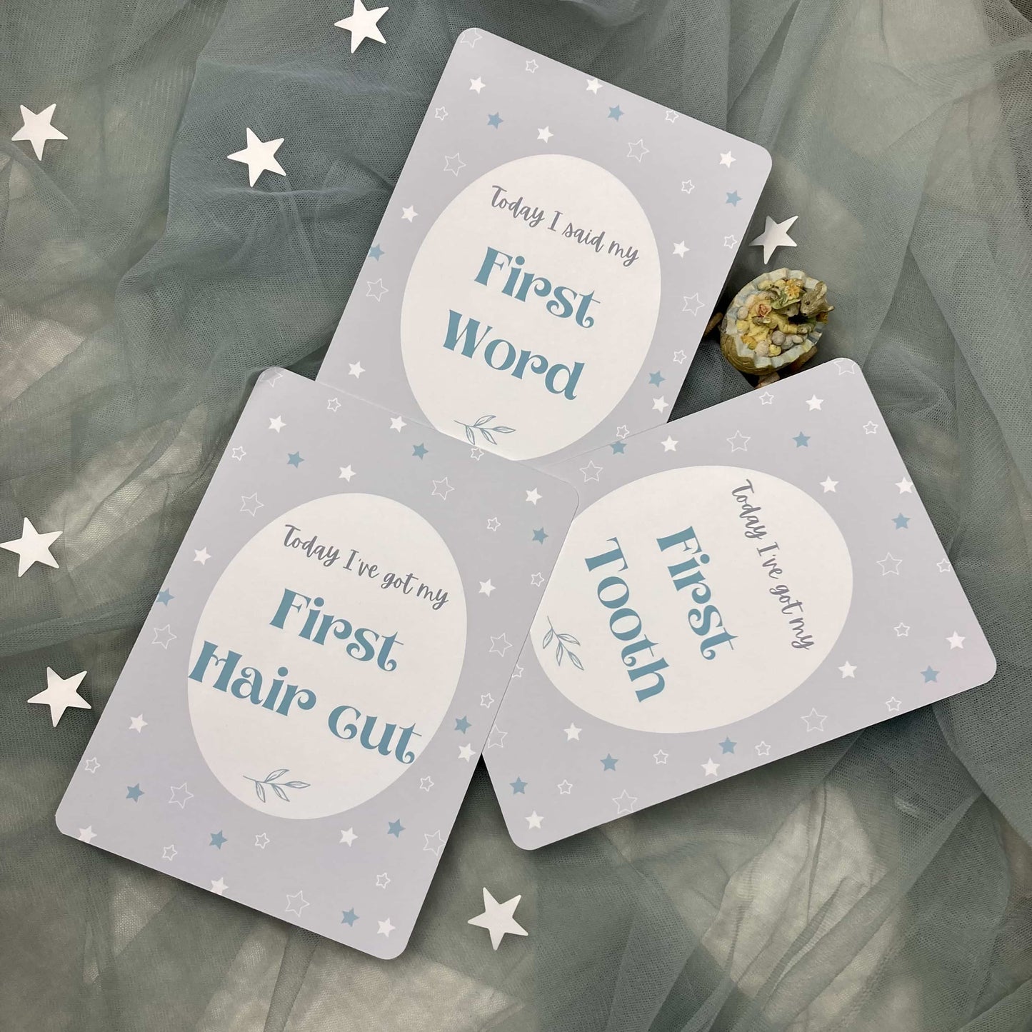 Grey Star Milestone Cards