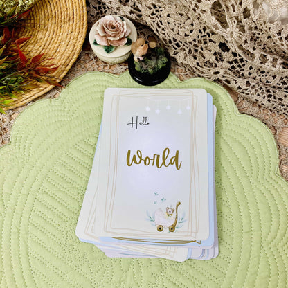 Vintage Baby Milestone Cards